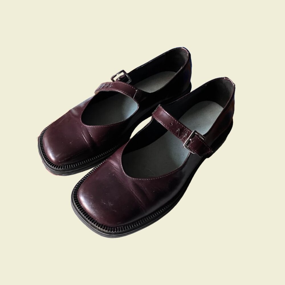COS Chunky Leather Mary Janes